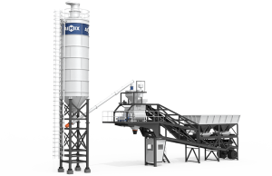 Мобильный бетонный завод серия AJY