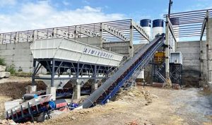 AJ180 Бетонный завод в Казахстане