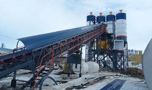 AJ180 Бетонный завод в Казахстане