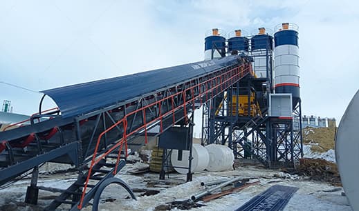 AJ180 Бетонный завод в Казахстане