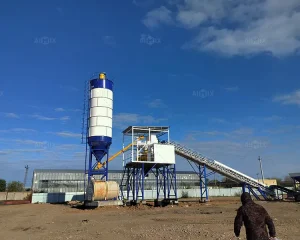 AIMIX Бетонный завод AJ60 в Казахстане