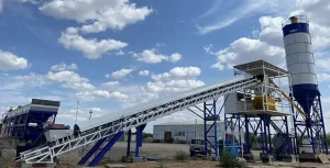 AIMIX Бетонный завод AJ60 в Казахстане