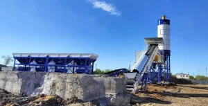 AIMIX Бетонный завод AJ60 в Казахстане