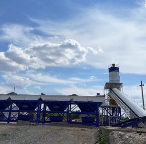 AIMIX Бетонный завод AJ60 в Казахстане