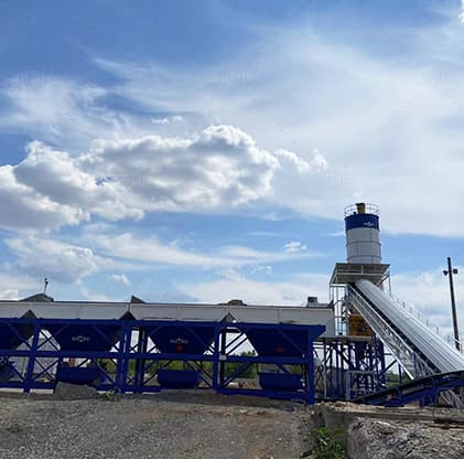 AIMIX Бетонный завод AJ60 в Казахстане