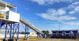 AIMIX Бетонный завод AJ60 в Казахстане