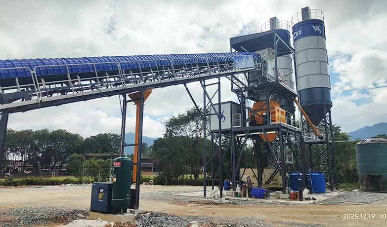 AJ120 Бетонный завод в Малайзии