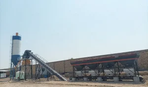 Бетонный завод AJ60 в Узбекистане