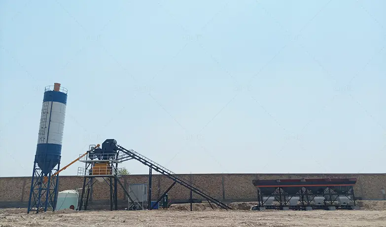 Бетонный завод AJ60 в Узбекистане