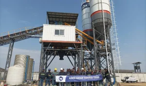 AJ90 Бетонный завод в Казахстане