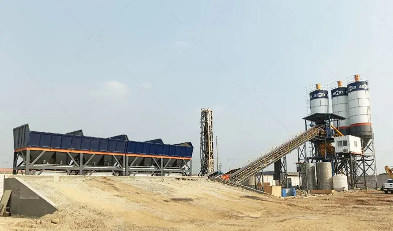 AJ90 Бетонный завод в Казахстане