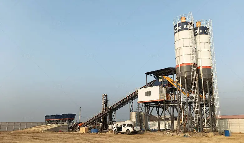 AJ90 Бетонный завод в Казахстане