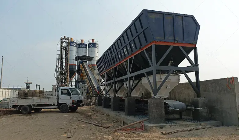 AJ90 Бетонный завод в Казахстане