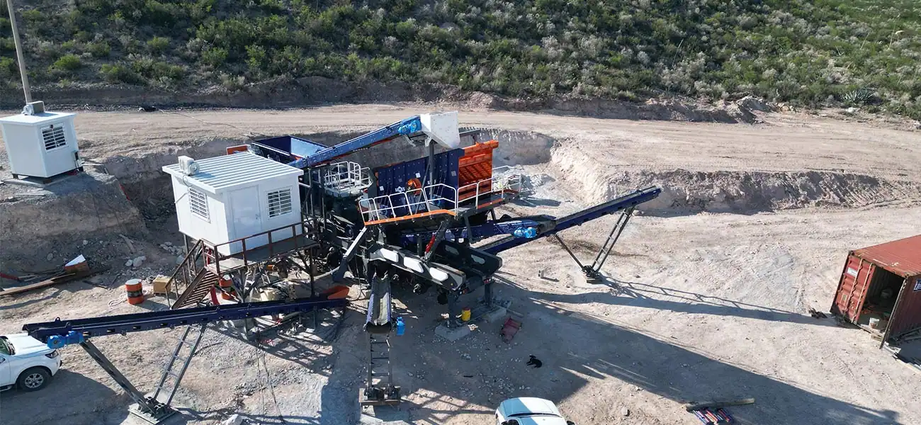 Мобильная дробилка 80 т/ч