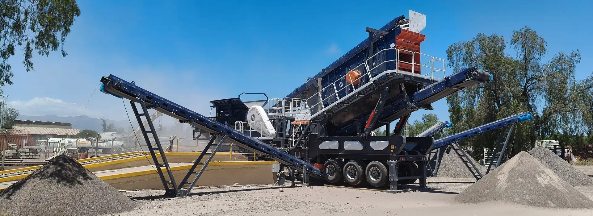 Мобильная дробилка